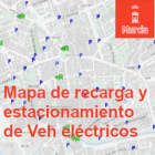 Mapa de recarga y estacionamiento de vehículos eléctricos